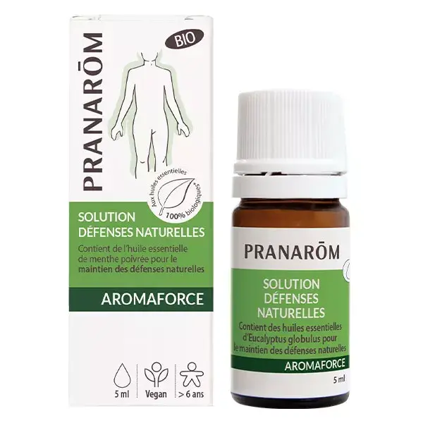 Pranarom Aromaforce Solução Orgânica para Defesas Naturais 5ml