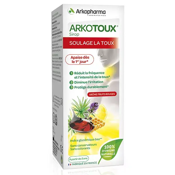 Xarope para alívio da tosse Arkopharma Arkotoux 140ml