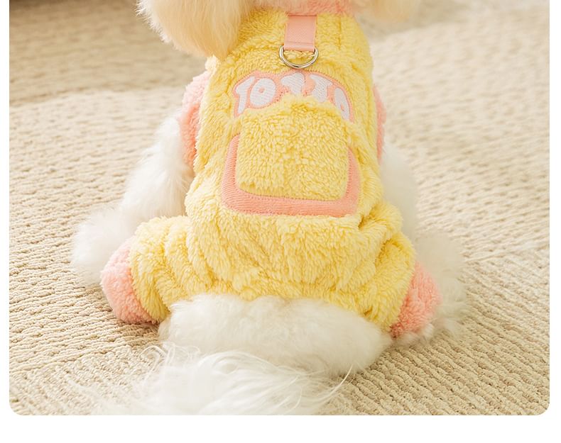 Cissilli - Letter Chenille Huisdier Overall