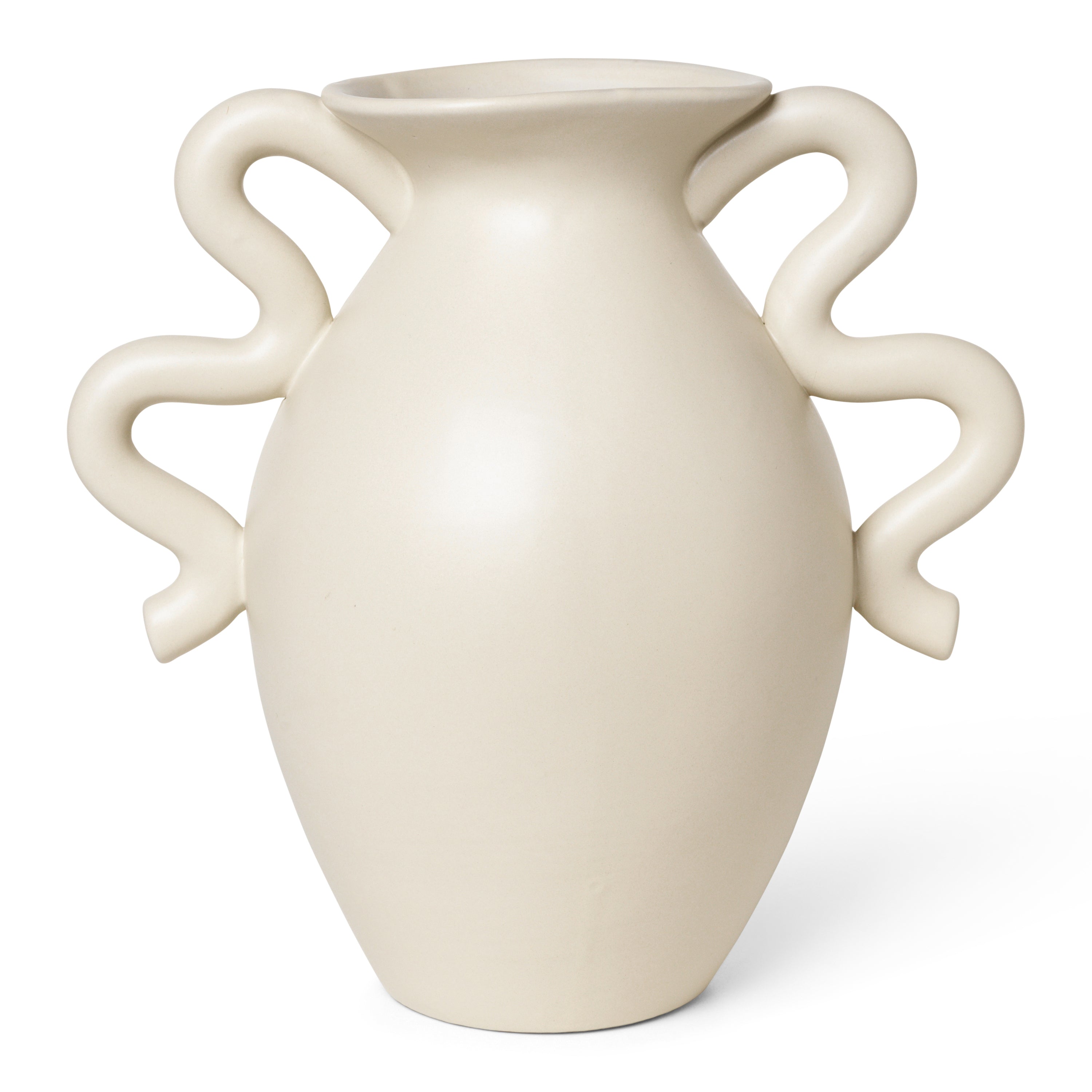 Ferm Living Verso Vaas - CrÃ¨me