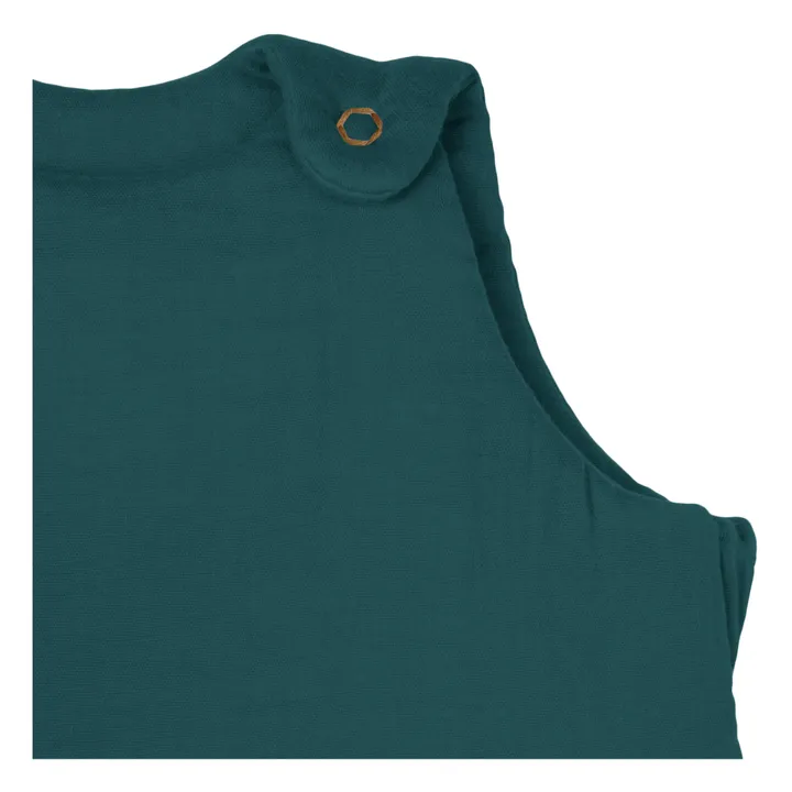 Numero 74 Gigoteuse en gaze de coton bio | Teal Blue