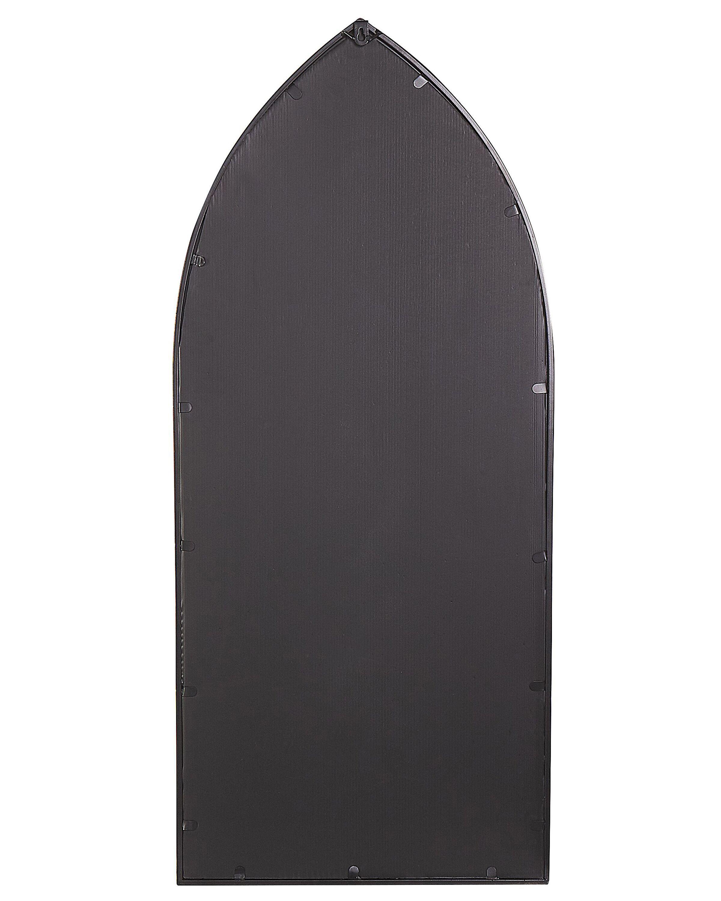 Wandspiegel CASSEL 50 cm 115 cm Metaal Zwart
