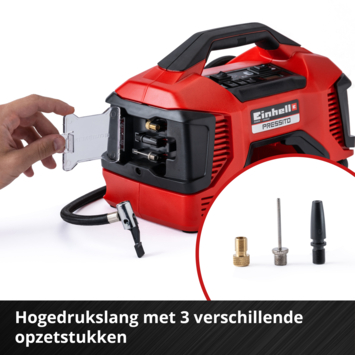Einhell 18V compressor 6-in-1 Pressito Hybrid (zonder accu)