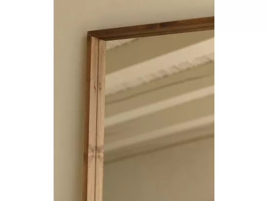 Miroir en bois couleur vieilli 60x160cm