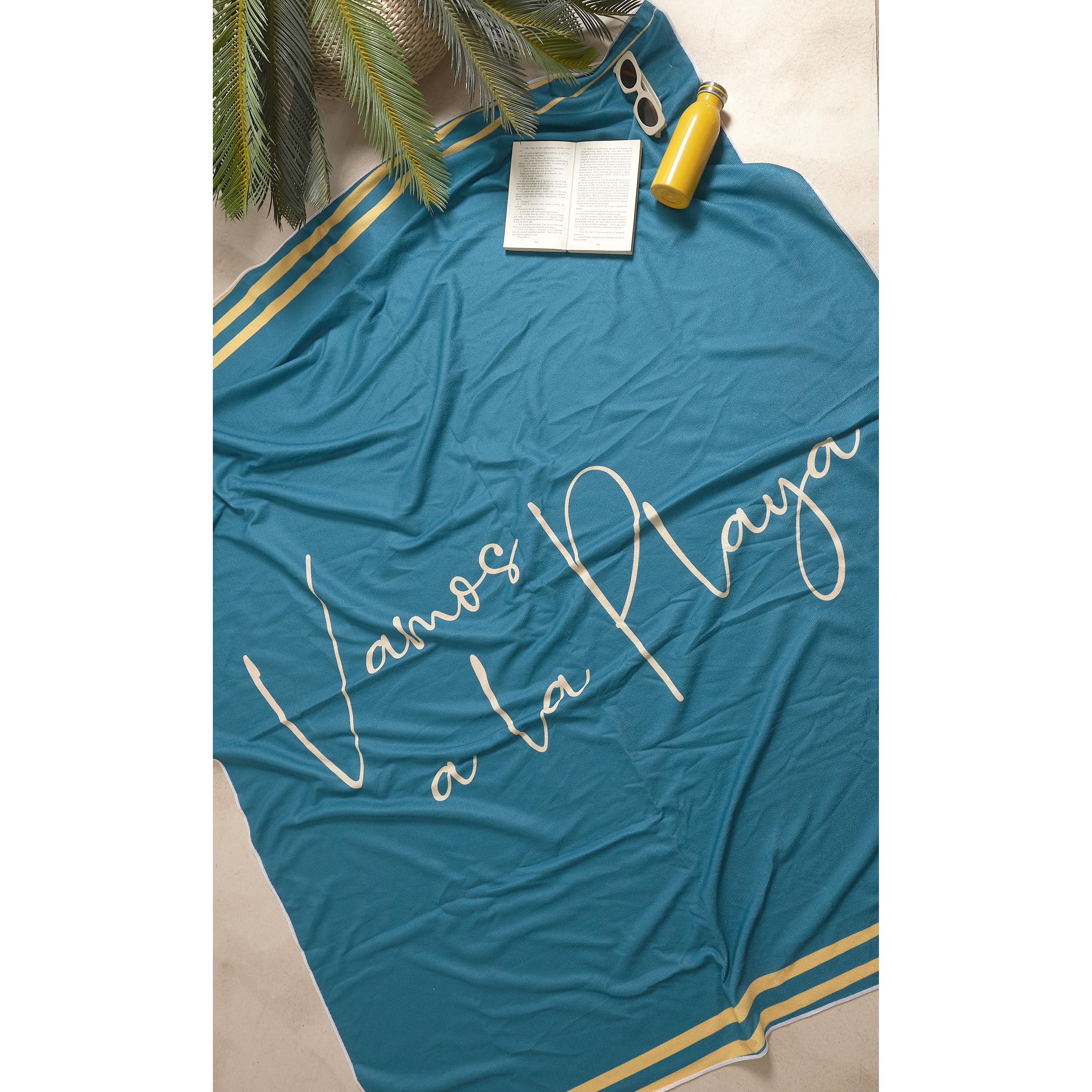 SERVIETTE PLAGE DOUBLE POP 170X140CM