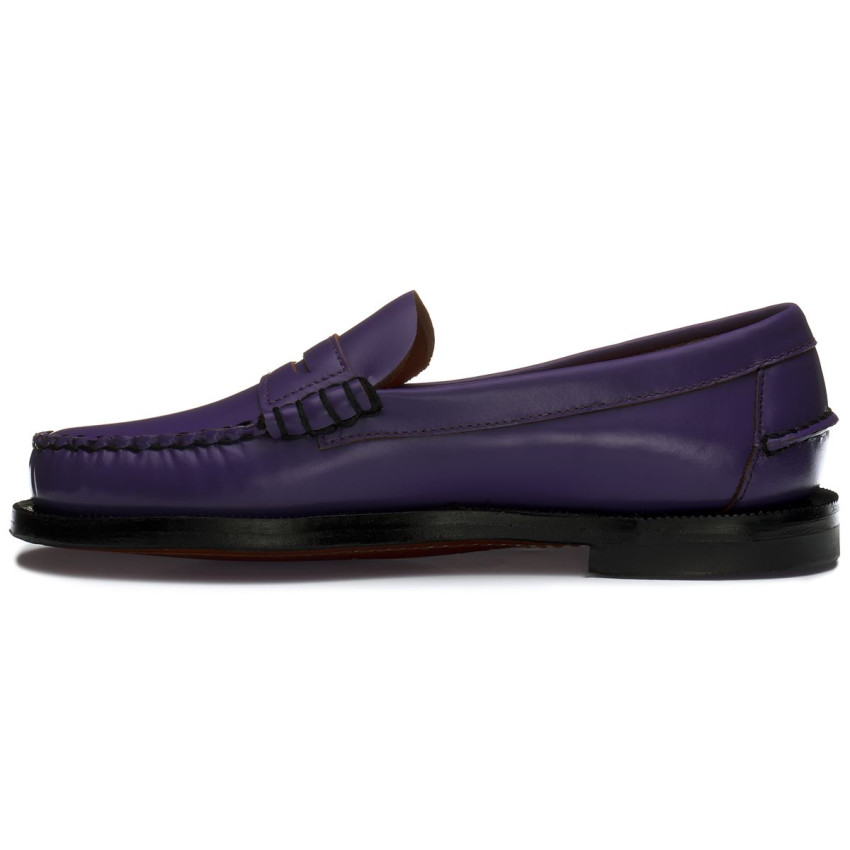 DAN PURPLE OUTSIDERS MOCASSIN-Mocassin pour homme en cuir pleine fleur