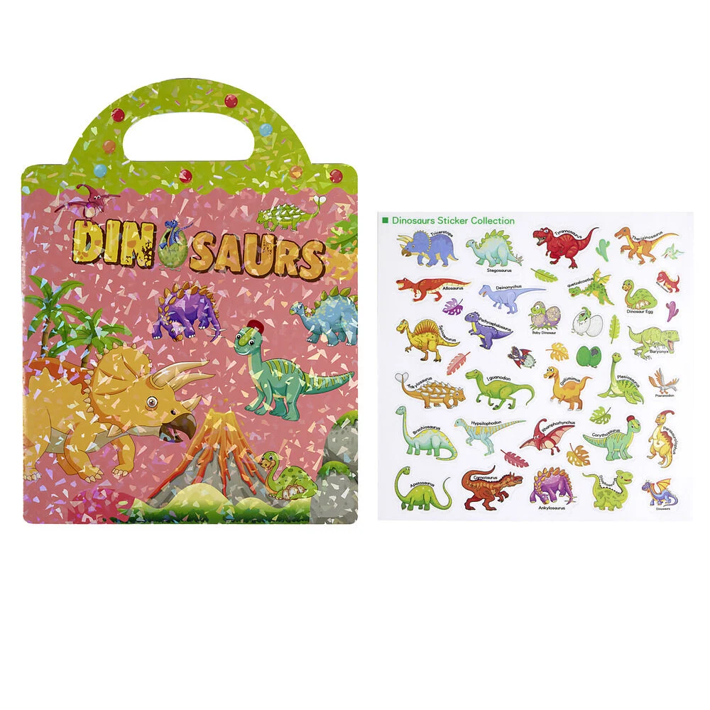 Carnet de sticker enfant animal 31x60cm