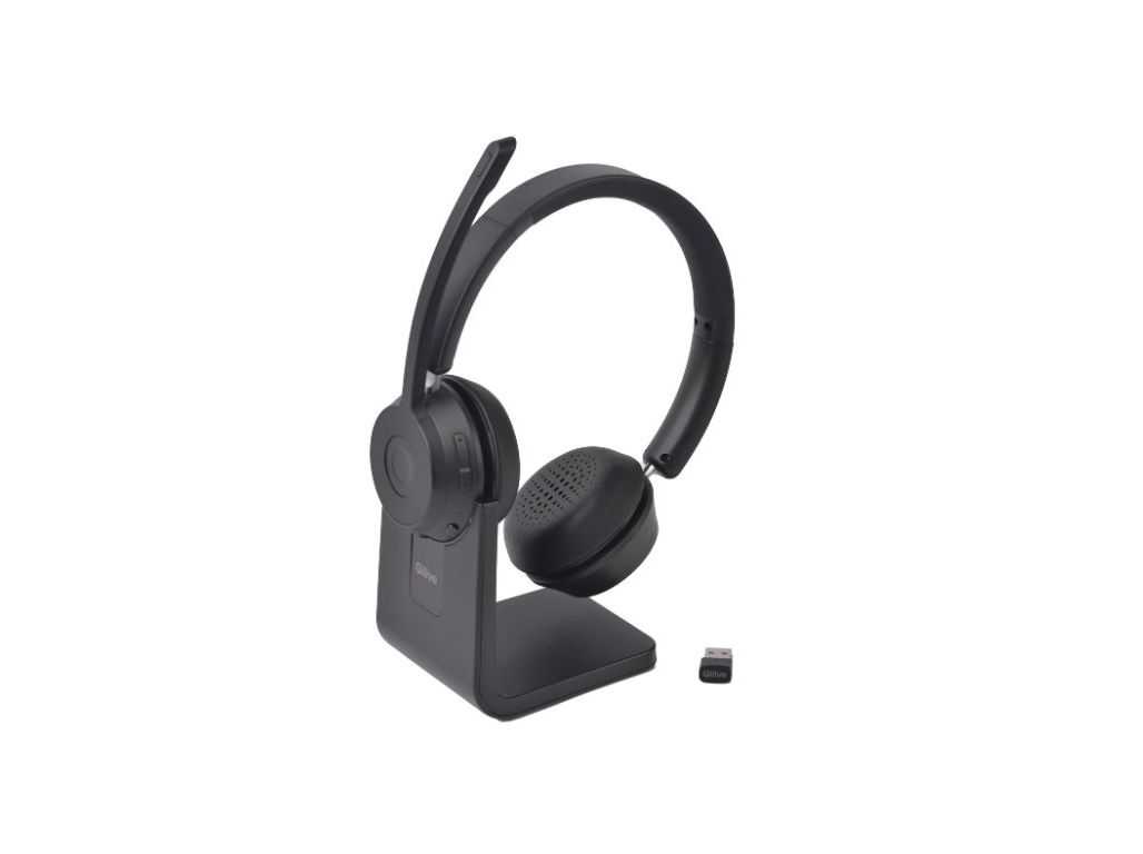 AUSCULTADORES OFFICE QILIVE Q.3429 COM BASE CARREGAMENTO