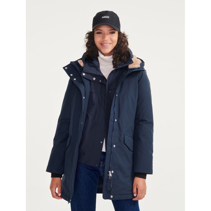 Parka GTX Capuche Fourrée Duvet - Parka femme