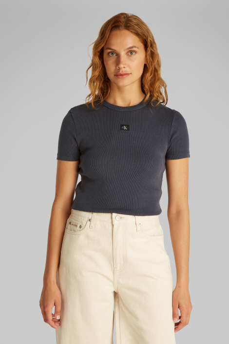 Calvin Klein blauwe dames t-shirt