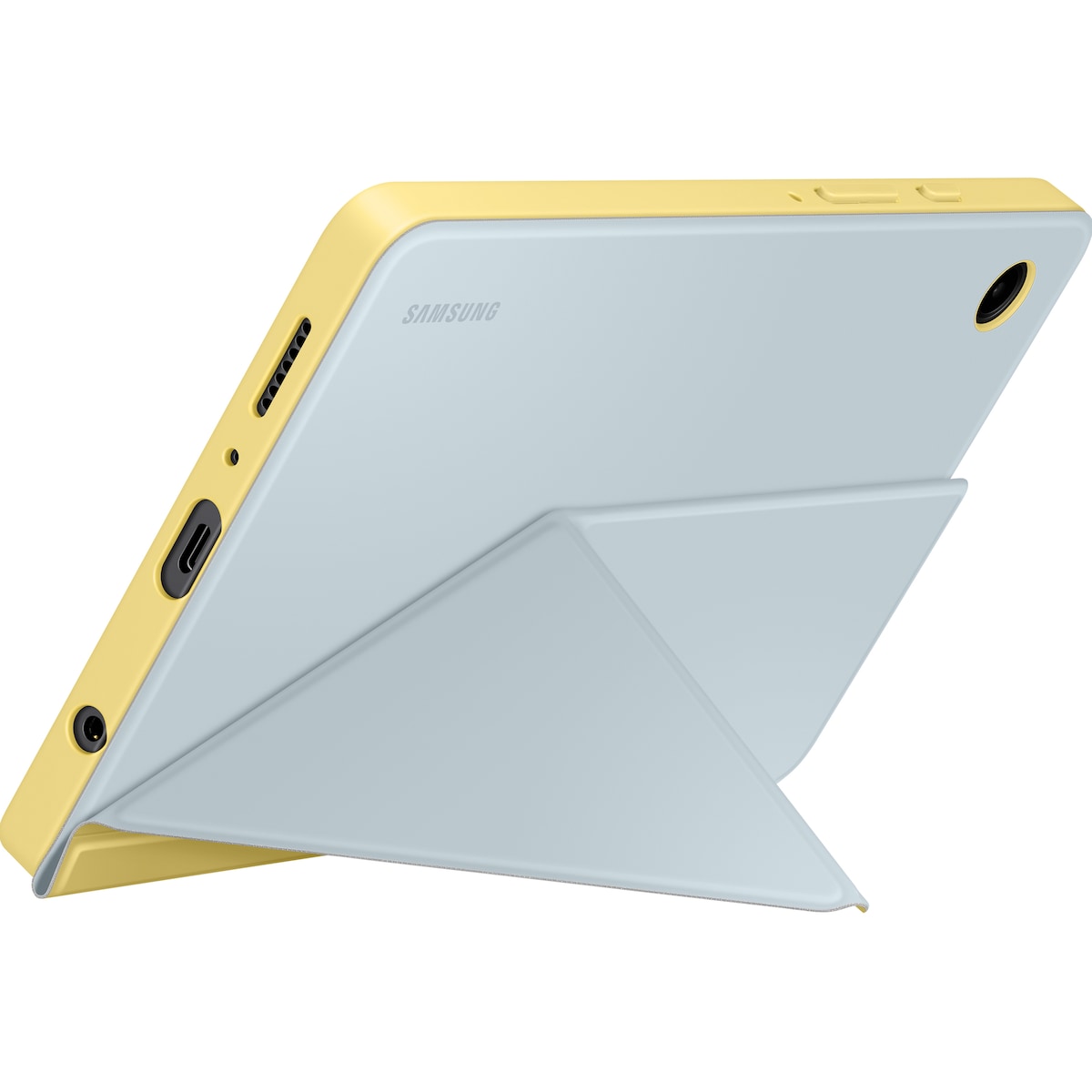 Samsung Galaxy Tab A9 bokomslag (blå/gul)