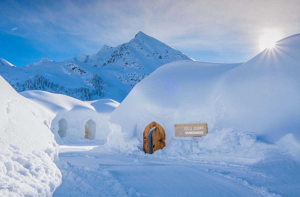 Iglu-Übernachtung mit Kinoerlebnis für 2 (1 Nacht)