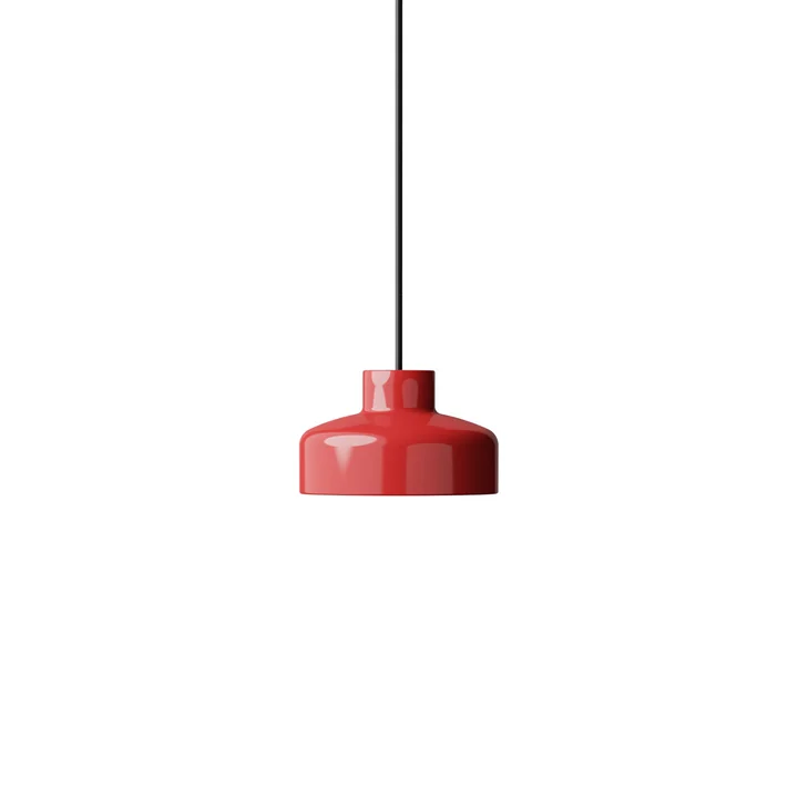 NINE - Lacquer LED Pendelleuchte S, rot