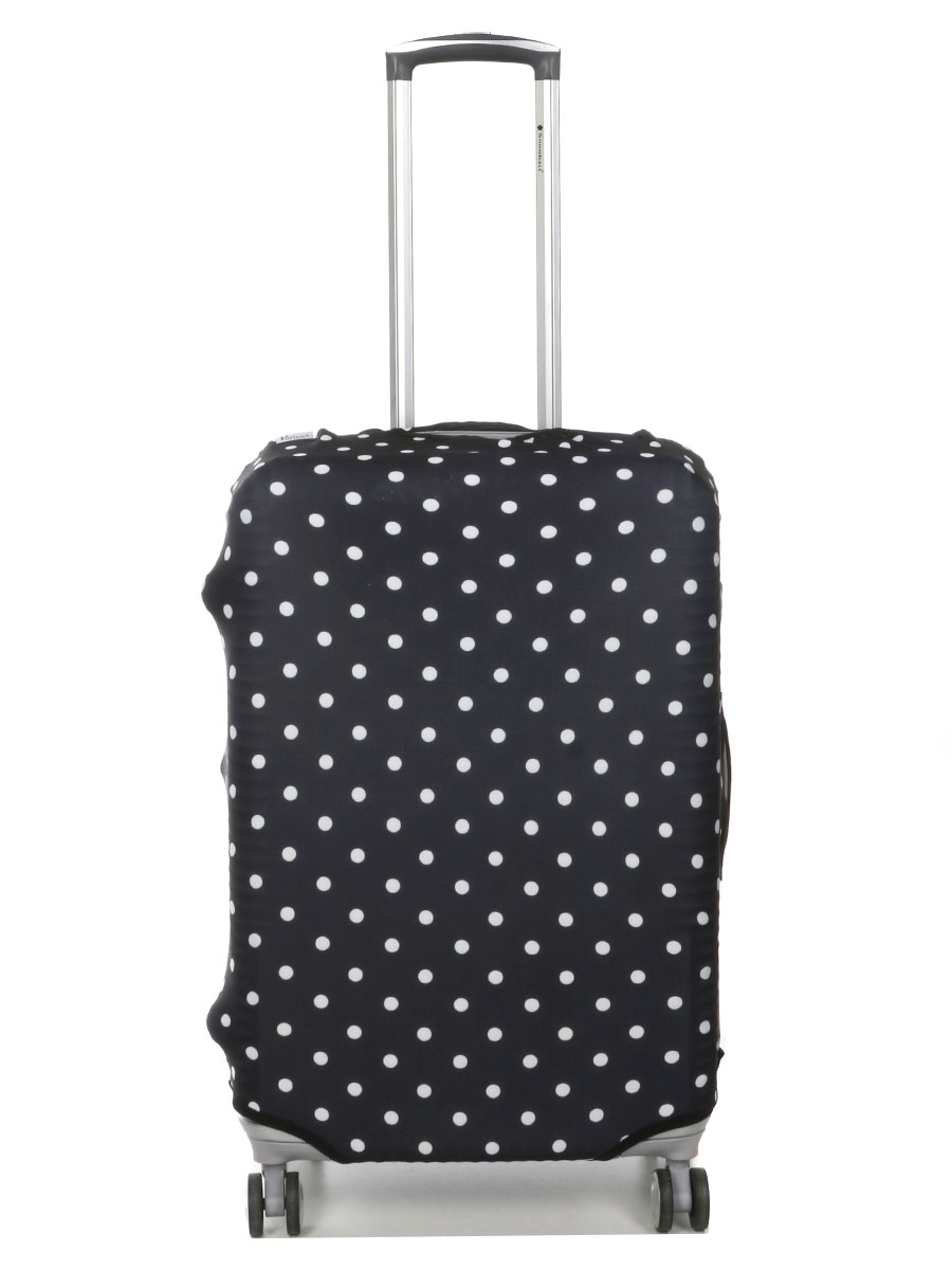 Housse de valise Periea Black with White Dots M