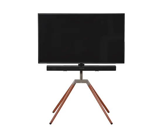 ONE FOR ALL Universal-TV-Ständer »Quadpod WM7475«, Walnut und Gun-Metal 32