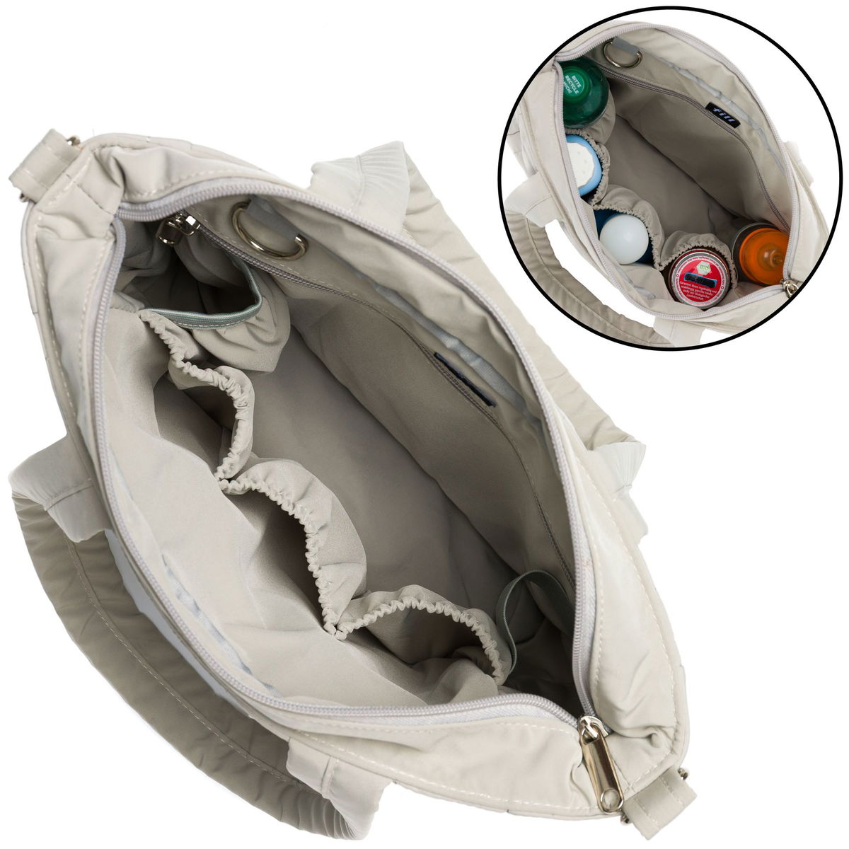 fillikidfillikid   Wickeltasche Vienna Small stone grey