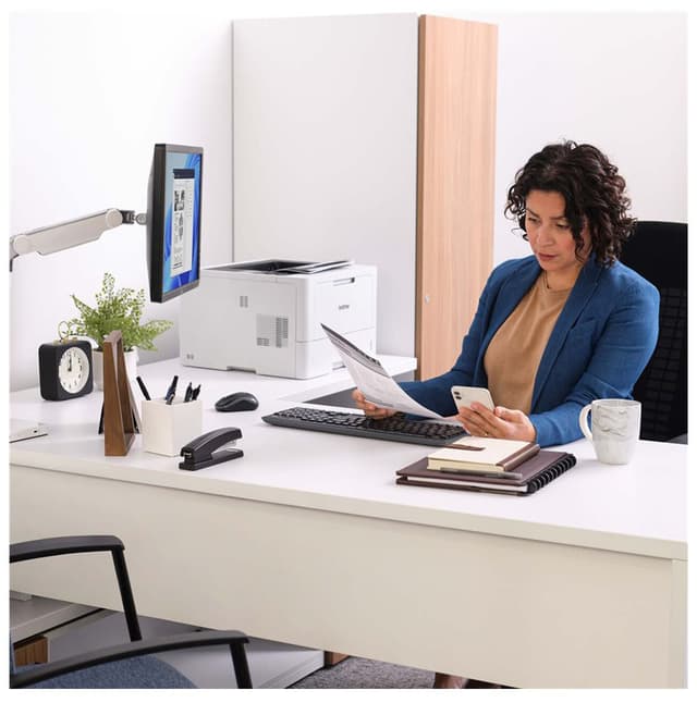 Brother HL-L5210DN Sort/hvid laserprinter