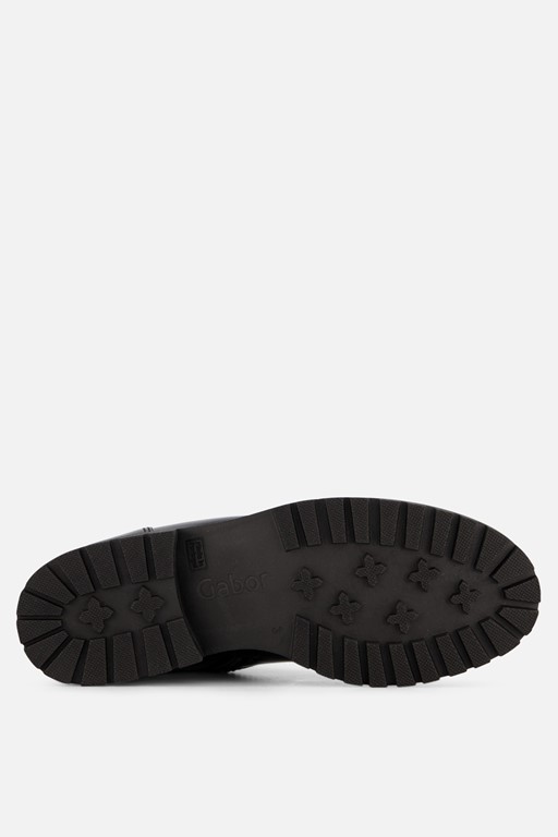 Gabor Veterboots zwart Lak