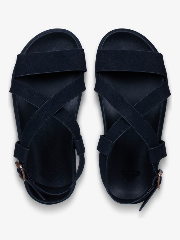 Zaho Crossed Sandales Noir Femme