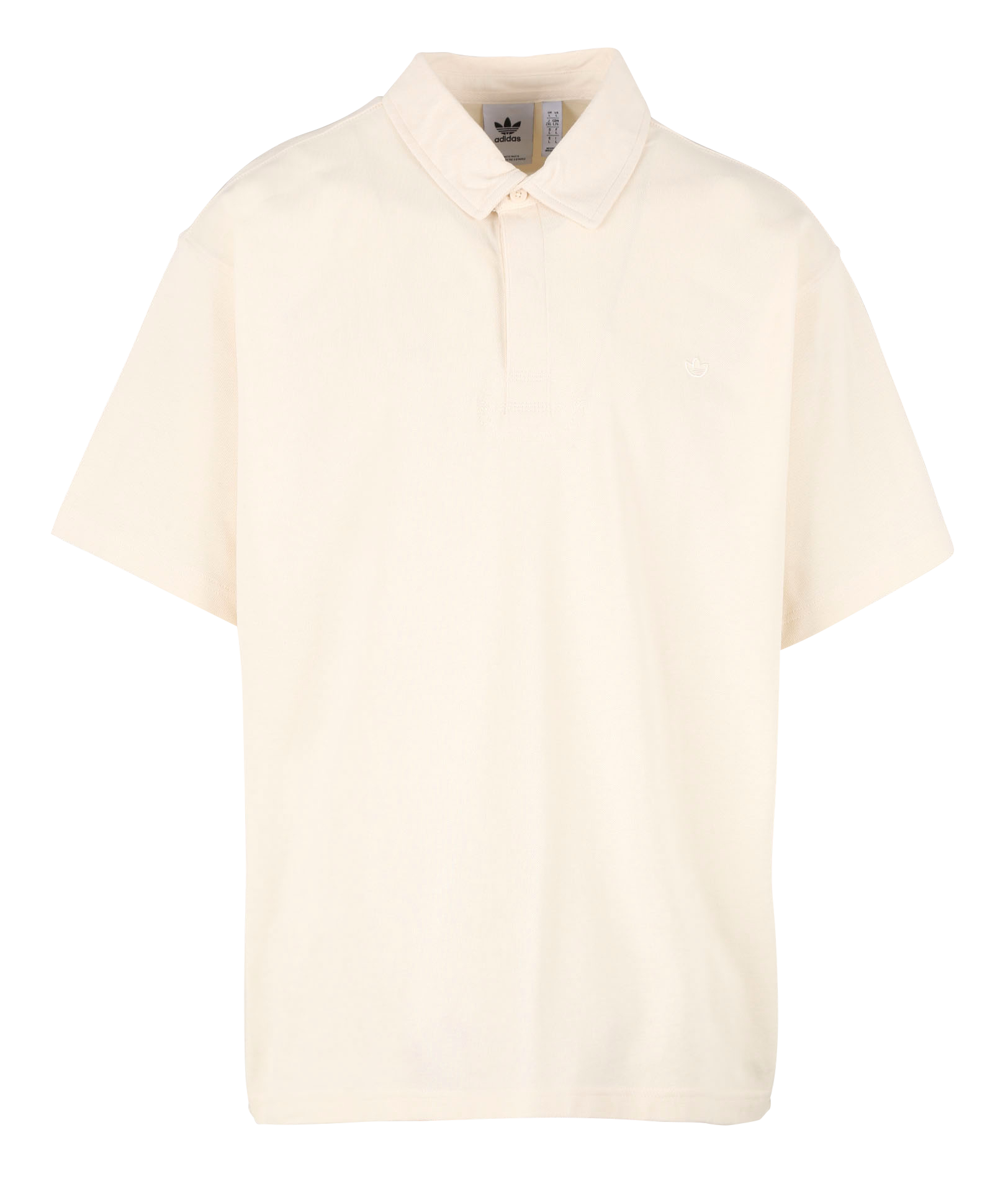 Polo ample en coton| Beige