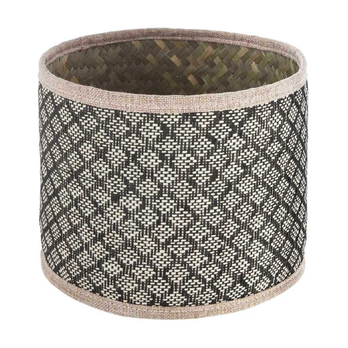 Atmosphera, Createur D'Interieur Atmosphera Paniers ronds nomades - Lot de 3 - Osier