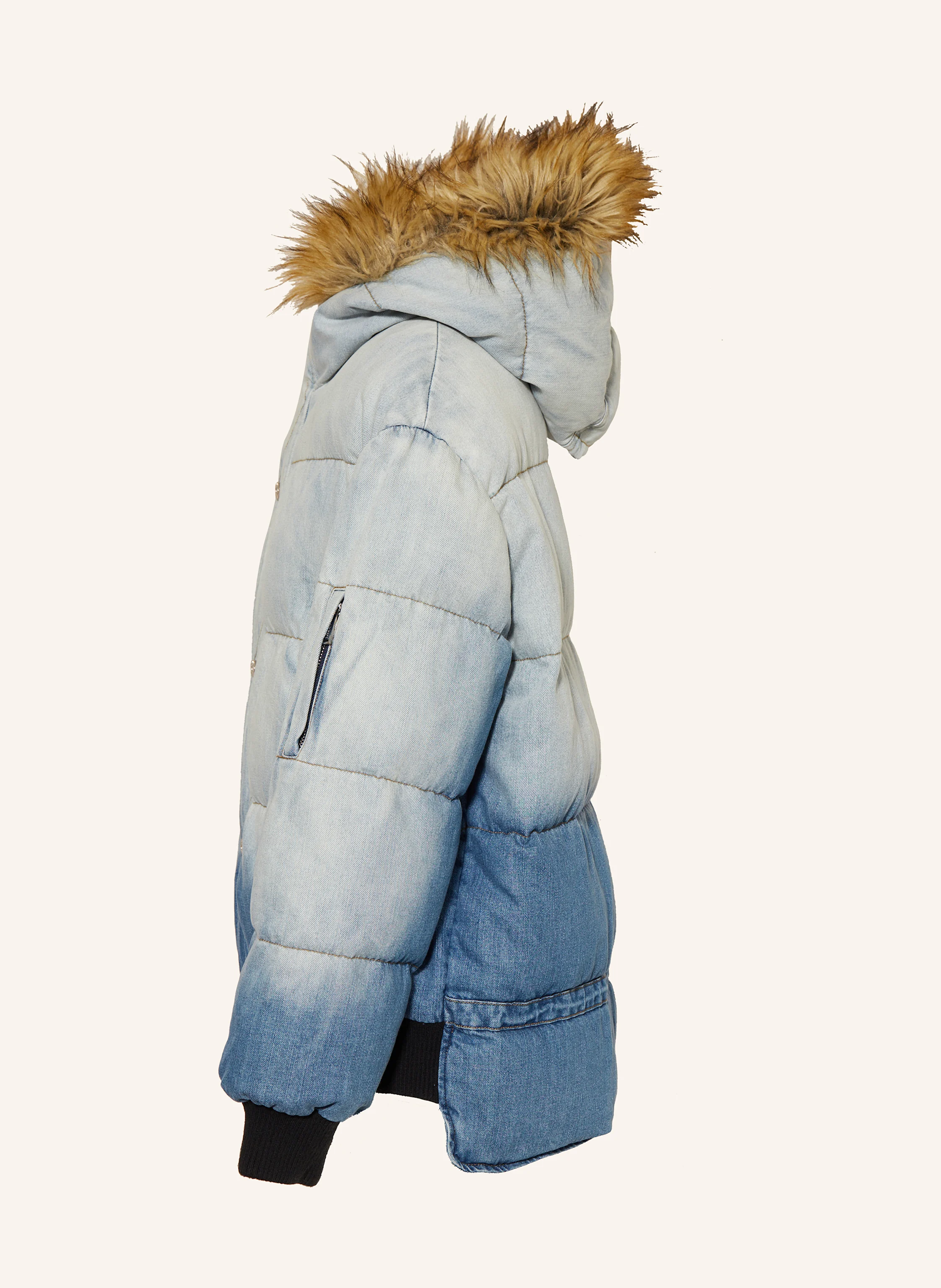 DSQUARED2 Steppjacke mit Kunstfell