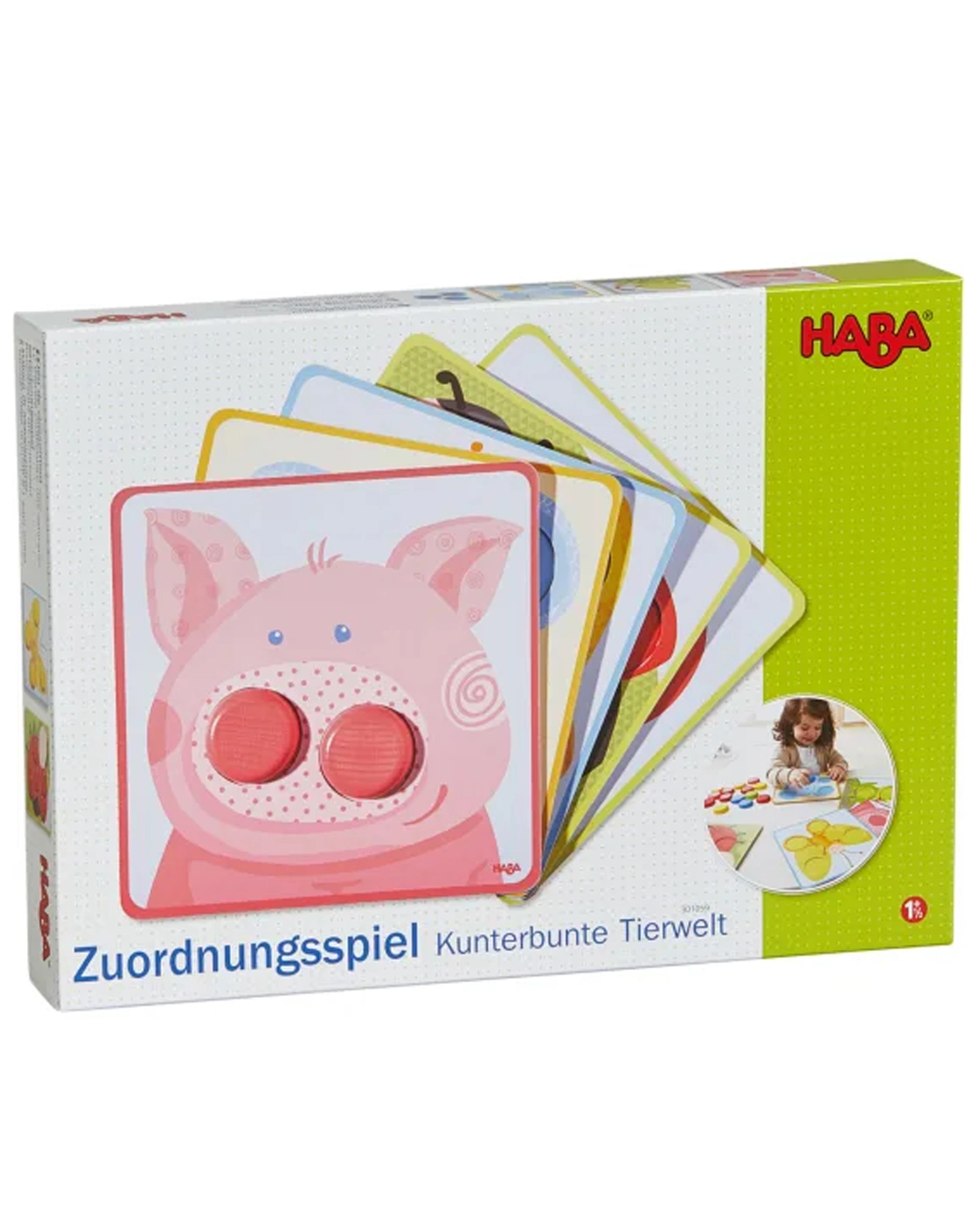 Zuordnungsspiel – Kunterbunte Tierwelt