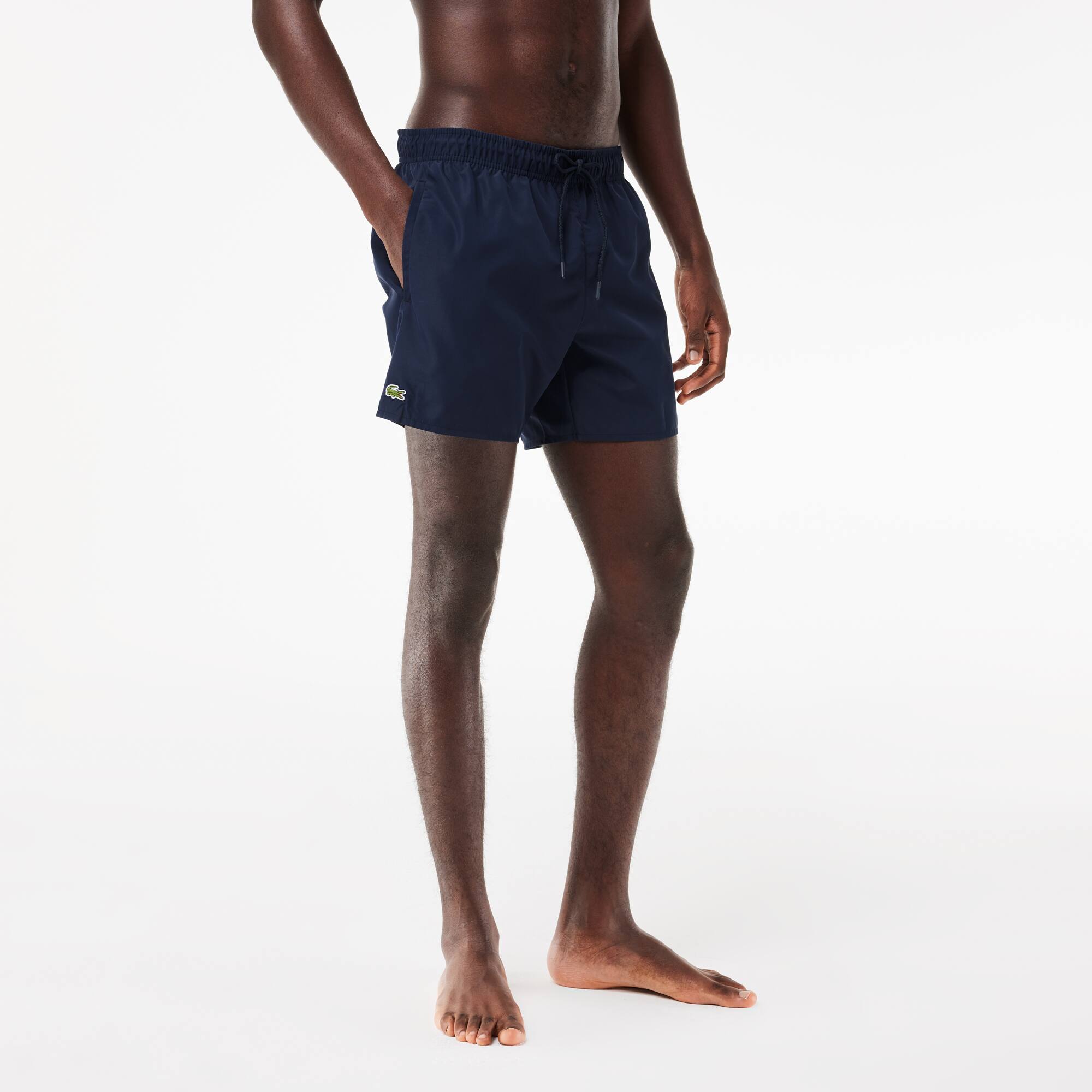 Herren-Badehose mit Quick-Dry Badebekleidung - Blau - Lacoste - Herren