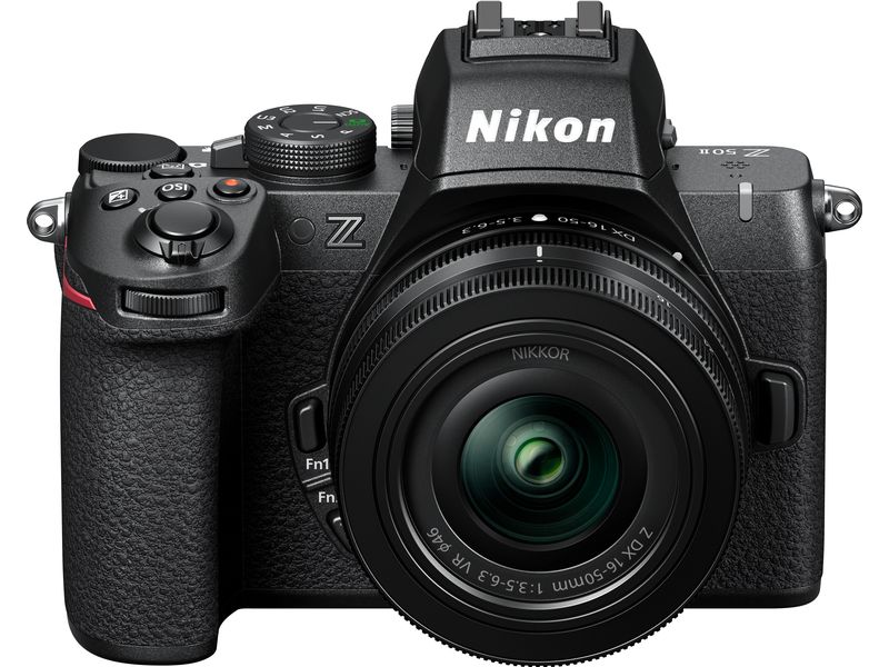 Nikon Fotokamera Z50II Kit 16-50mm Leistungsstarke spiegellose Digitalkamera mit 16-50mm Objektiv
