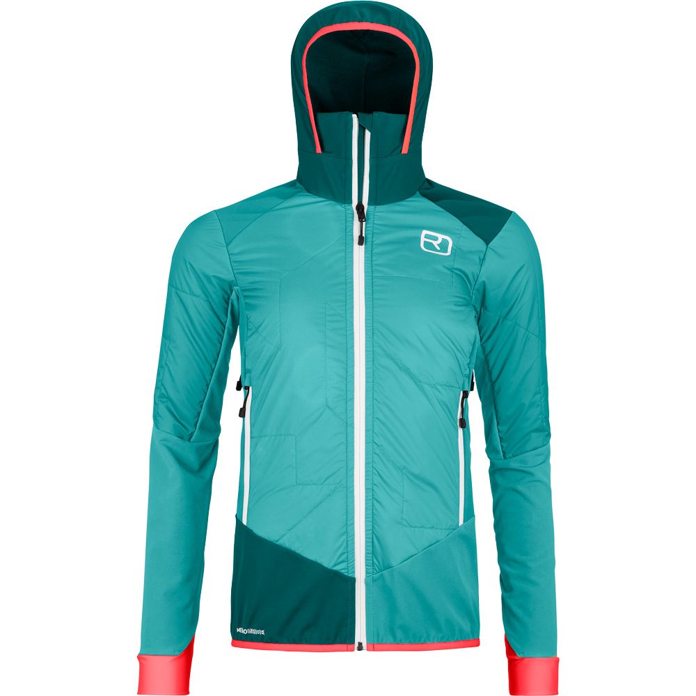 ORTOVOX Col Becchei Hybridjacke Damen ice waterfall