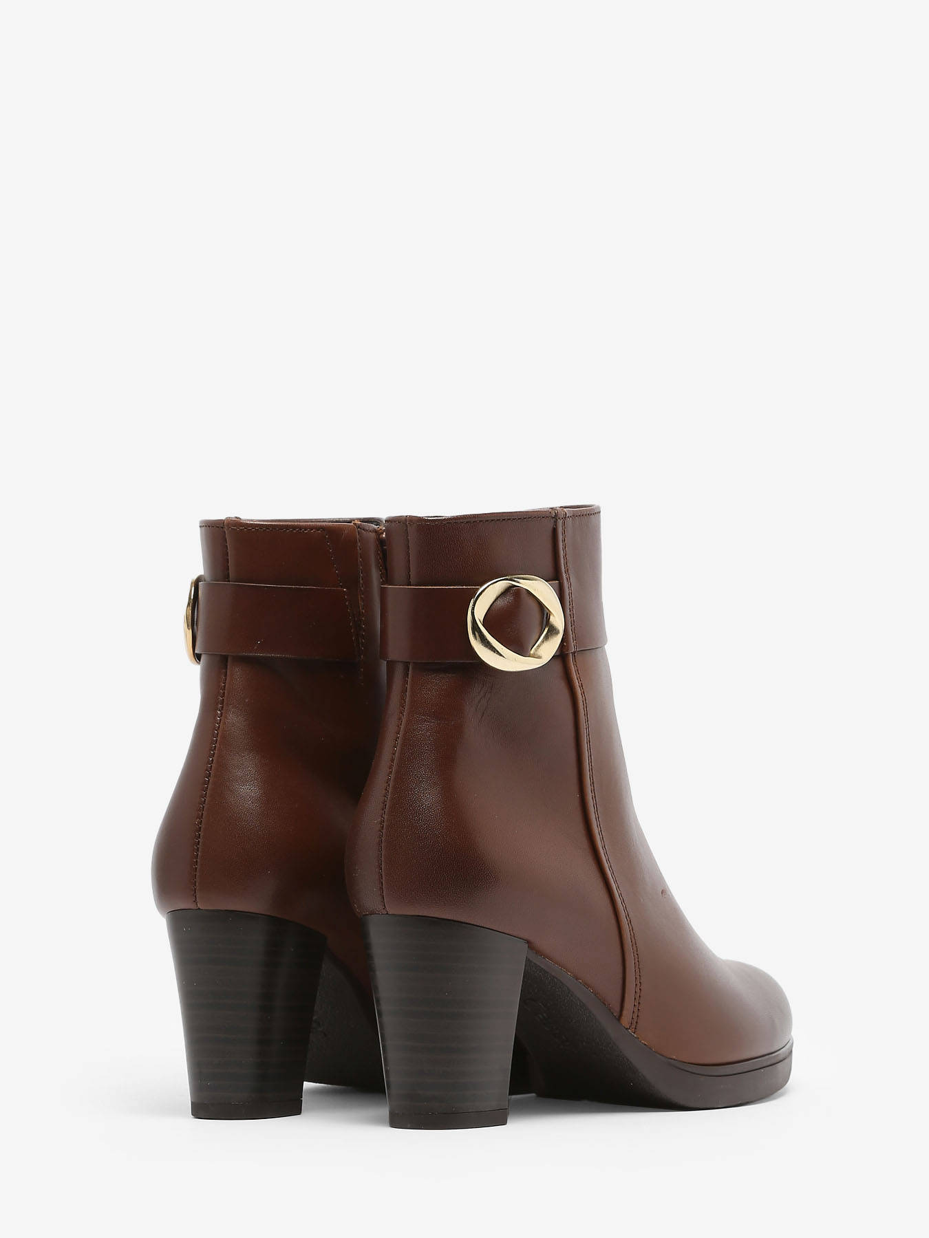 Bottines  talon en cuir GABOR