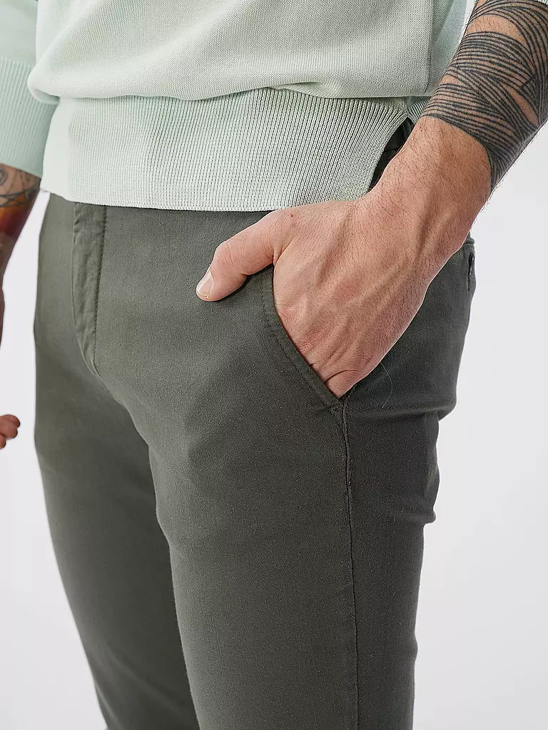 REPLAY Jeans Slim Fit ZEUMAR - Hyperflex dunkelgrün