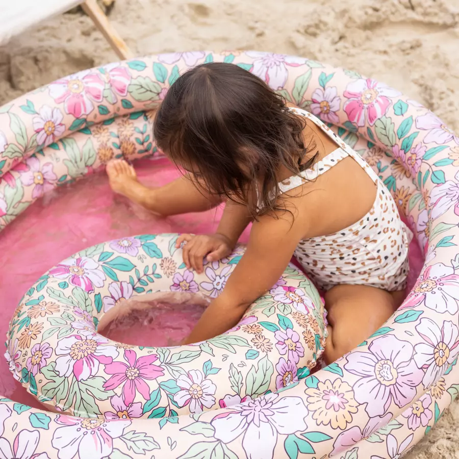 Swim Essentials Pink Blossom Schwimmring ⌀55 cm