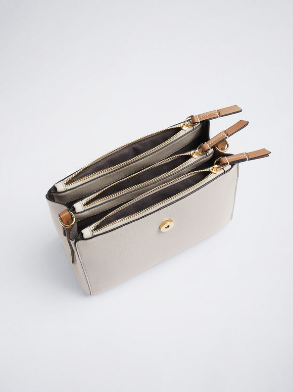 Bolso Bandolera Everyday - Crudo