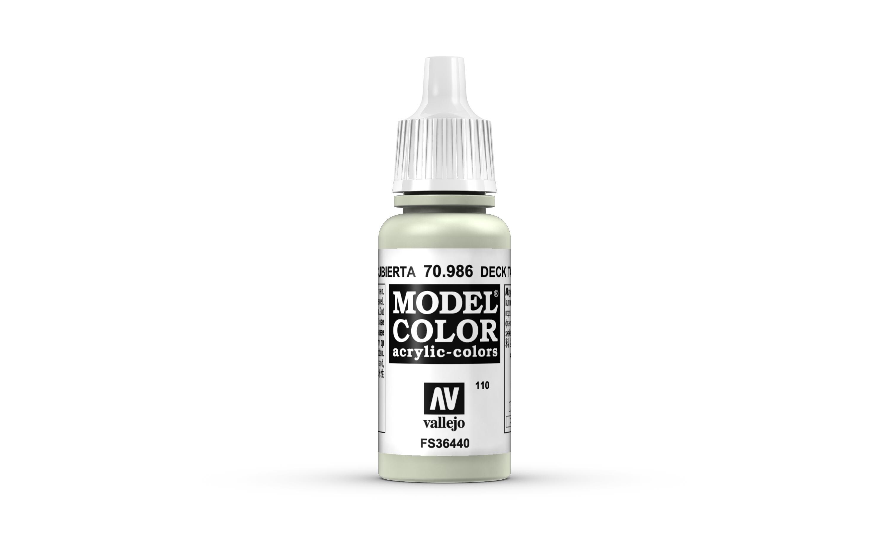 Acrylfarbe Matt, Deck Hellbraun 17 mlModel Color Deck Tan