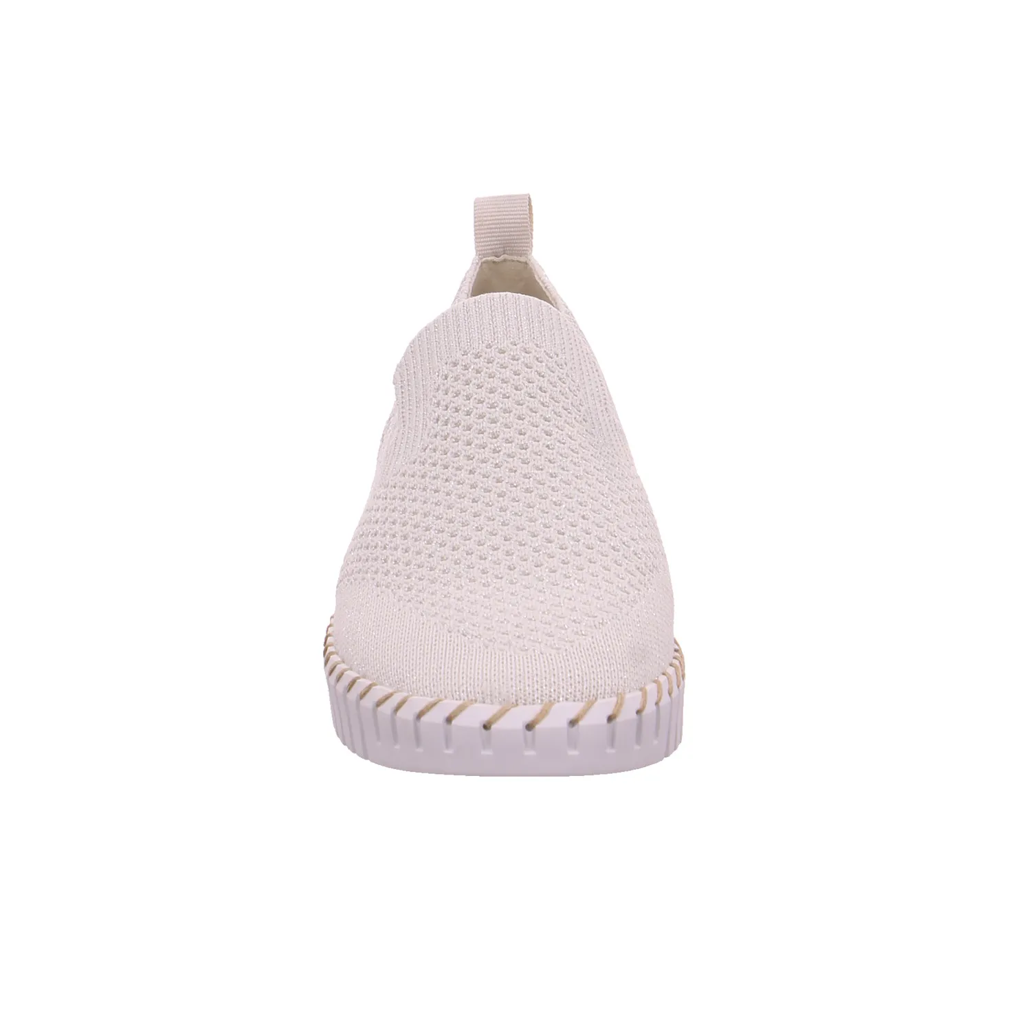 LA STRADA Slipper Hellgrau Textil