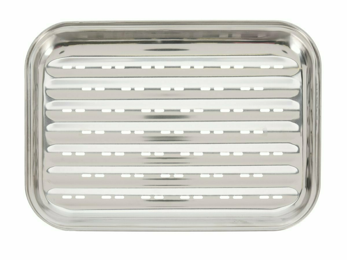 BBQ RVS 34,5 x 24,2 cm grillplaat