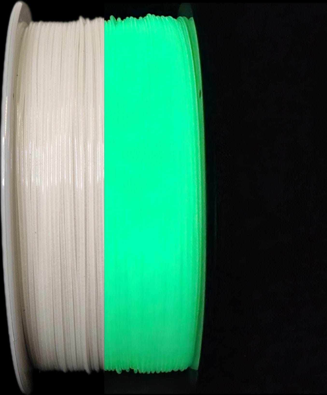Nobufil  ABSx Glow in the Dark Green, 1,75 mm / 1000 g    ABS Filament aus recycelten Kunststoffen