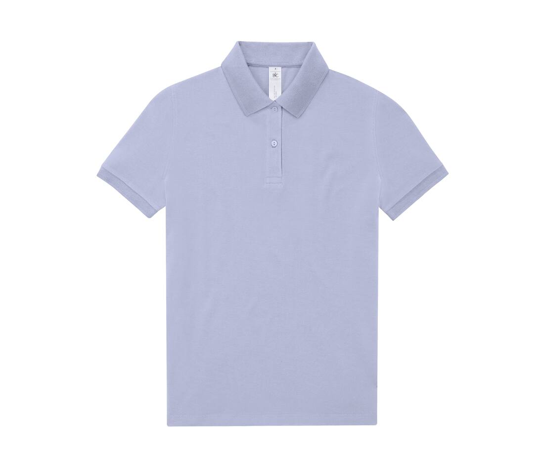 B&C BCW461 - Polo Femme Élégant en Coton Pré-Rétréci
