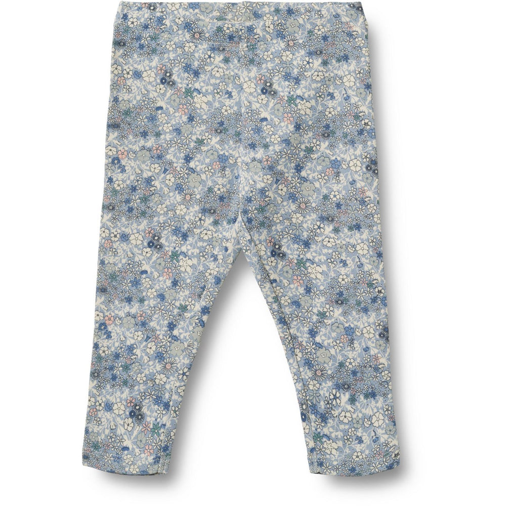 Køb Wheat Blue Summer Flowers Jersey Leggings Jules