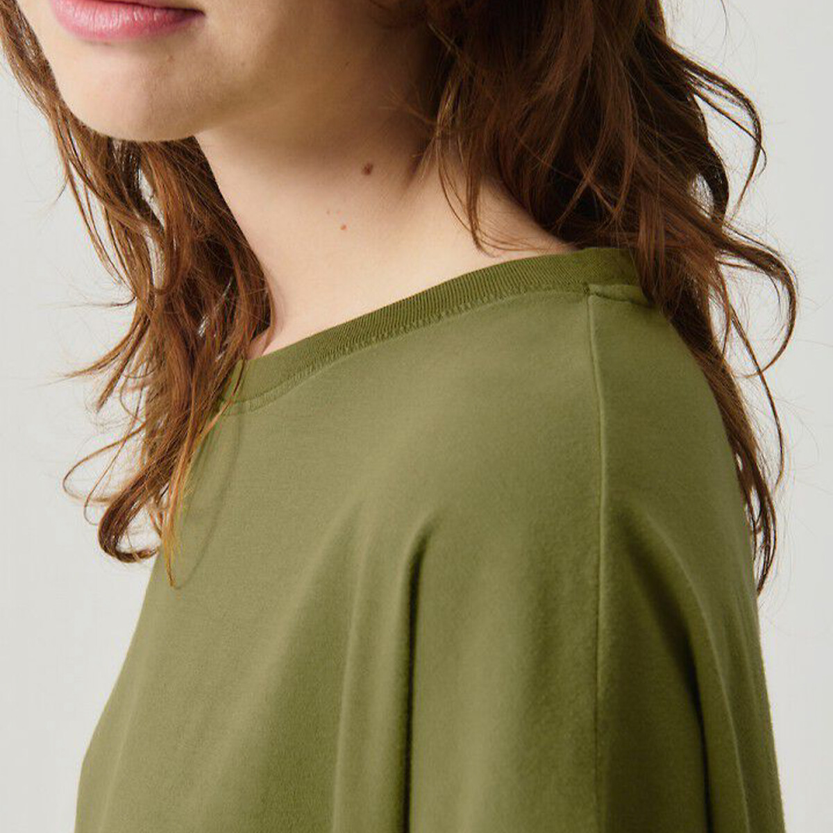 AMERICAN VINTAGE<br>Camiseta de manga curta com decote canoa PYMAZ