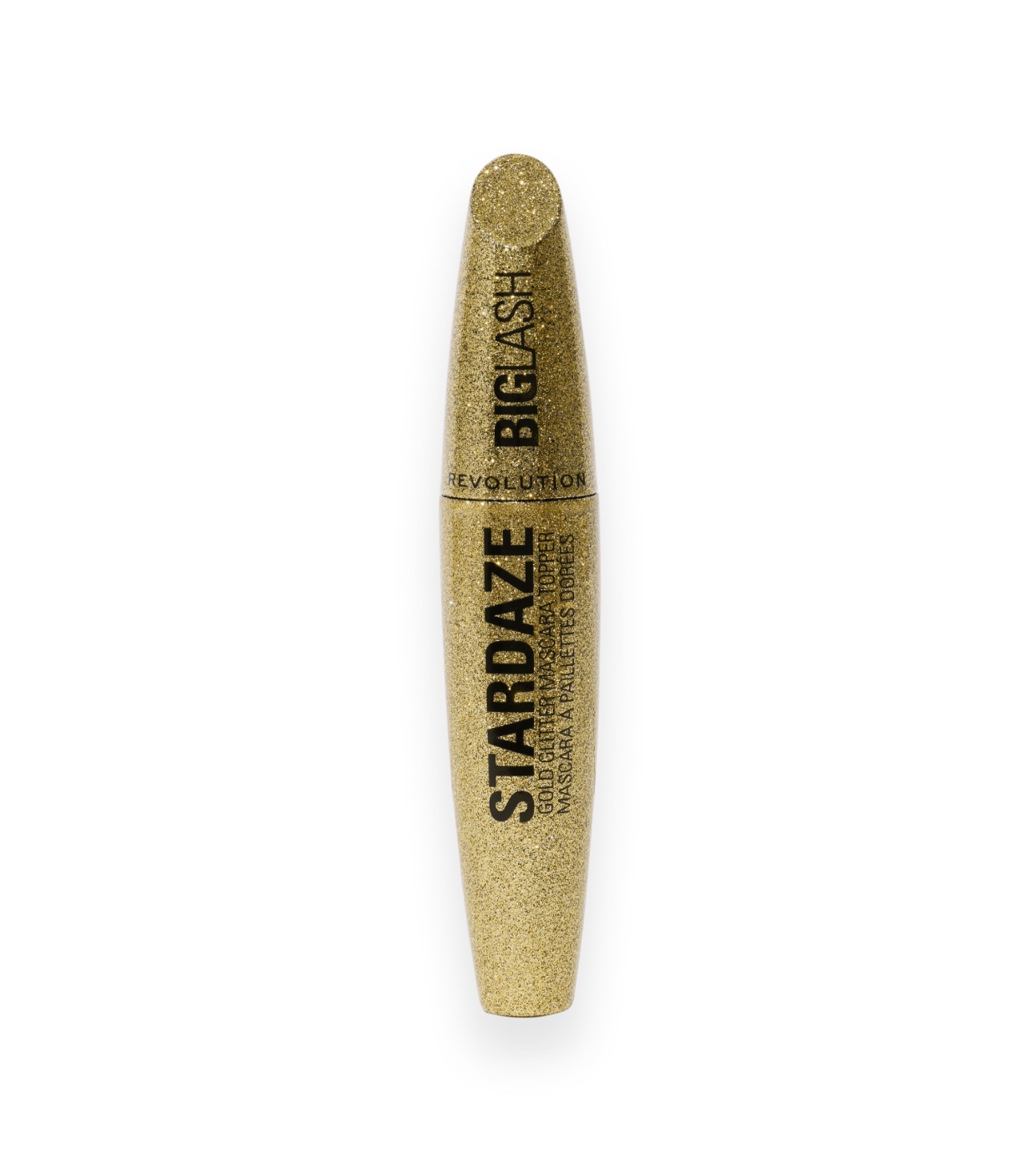 Makeup Revolution - Brilho para cabelo, sobrancelhas e cílios Big Lash Stardaze - Stardust Gold