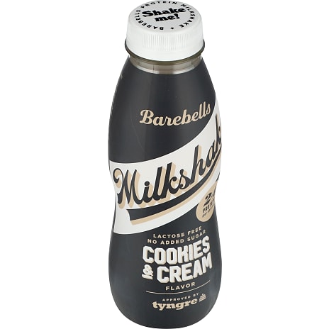 Proteinmilkshake m. cookies & cream smag laktosefri