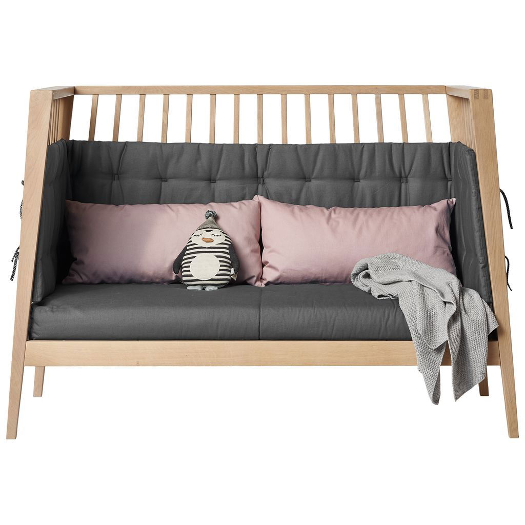 LeanderLeander   Sofa Set für Luna Babybett 70x140 cool grey