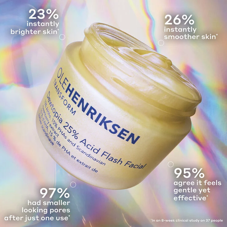 Ole Henriksen TRANSFORM Dewtopia 25% Acid Flash Facial