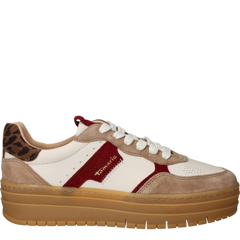 Tamaris Veterschoenen Beige Dames