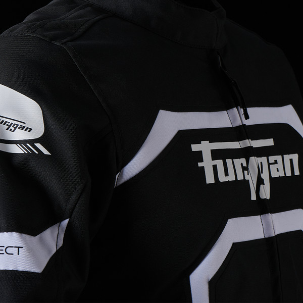 Furygan - Blouson femme Mystic Lady Evo Noir / Blanc