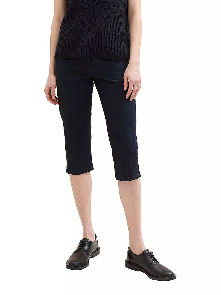 TOM TAILOR Hose 3/4  dunkelblau