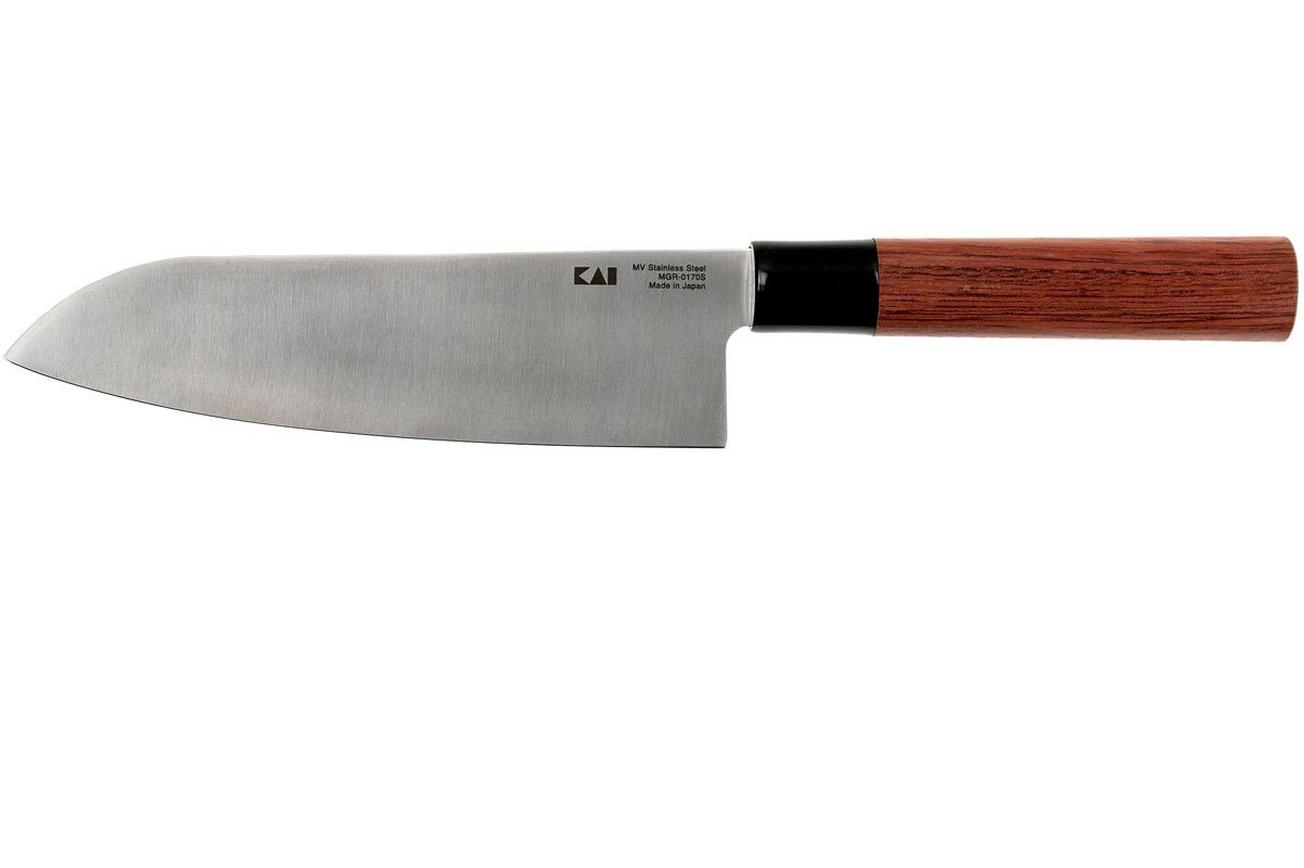 Kai Shun Seki Magoroku Redwood santokumes 0170S