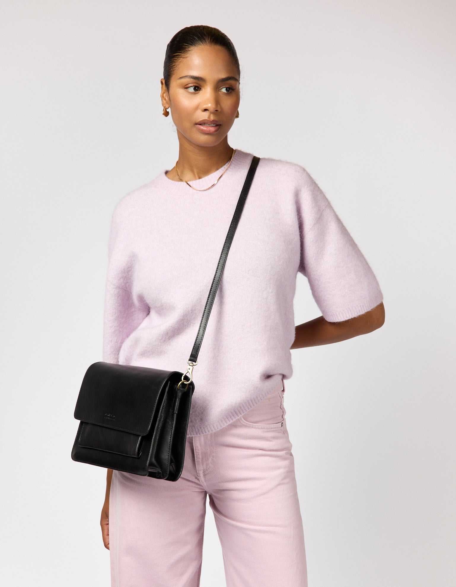 Harper - Black Classic Leather